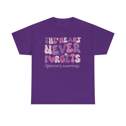 The Heart Never Forgets Tee — Brain Injury Awareness Shirt