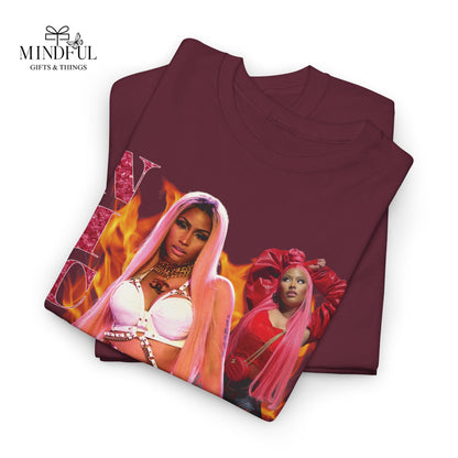 Collage Graphic Tee — Retro Pop Icon Music T-Shirt