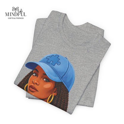 In April We Wear Blue T-Shirt — Women's April Birthday Tee