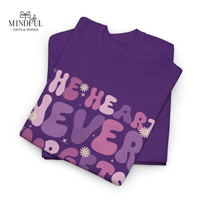 The Heart Never Forgets Tee — Brain Injury Awareness Shirt