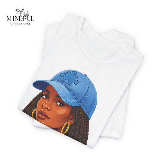 In April We Wear Blue T-Shirt — Women's April Birthday Tee