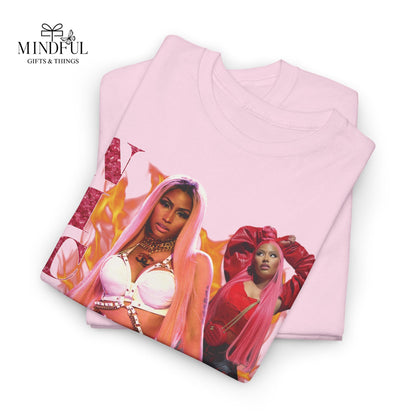 Collage Graphic Tee — Retro Pop Icon Music T-Shirt