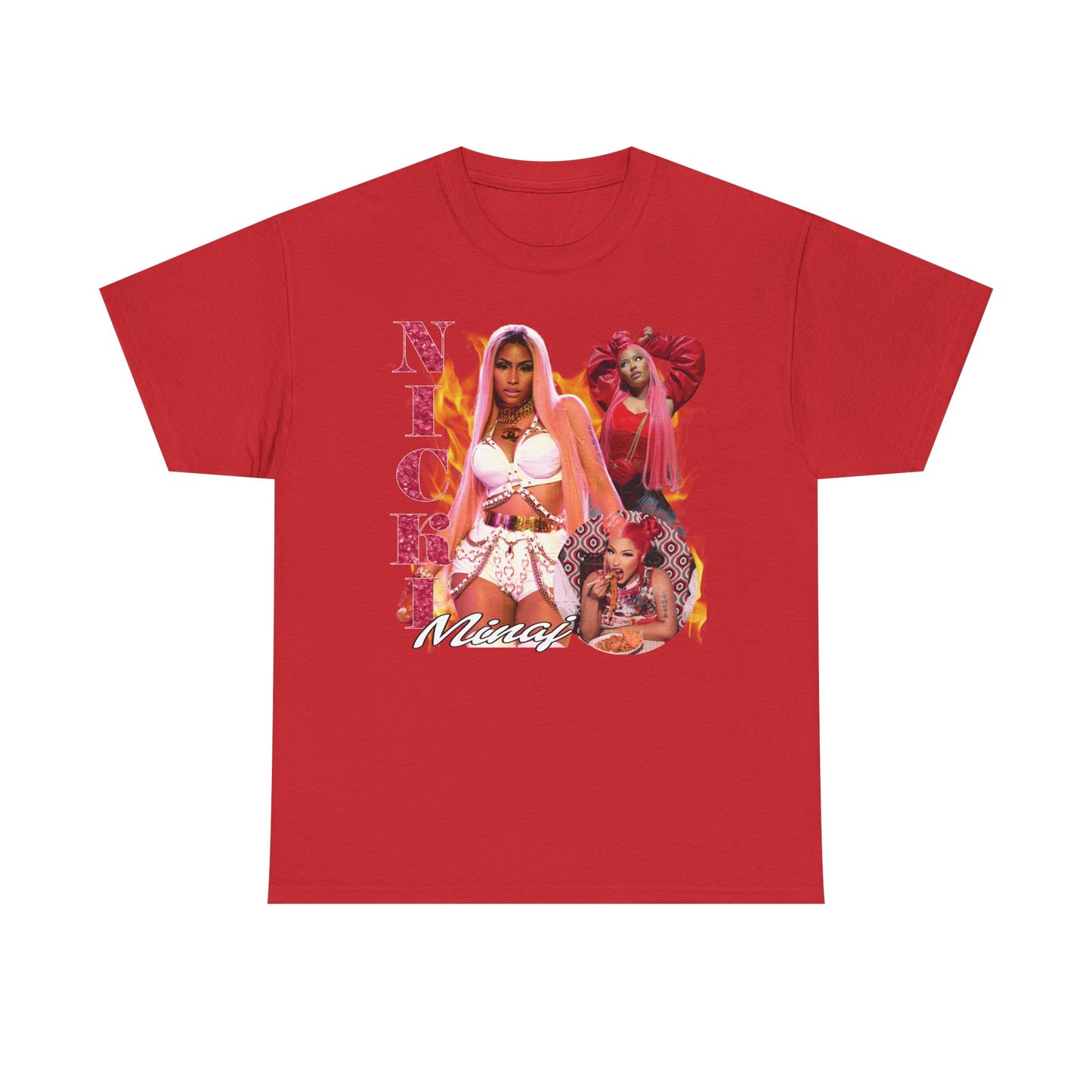 Collage Graphic Tee — Retro Pop Icon Music T-Shirt